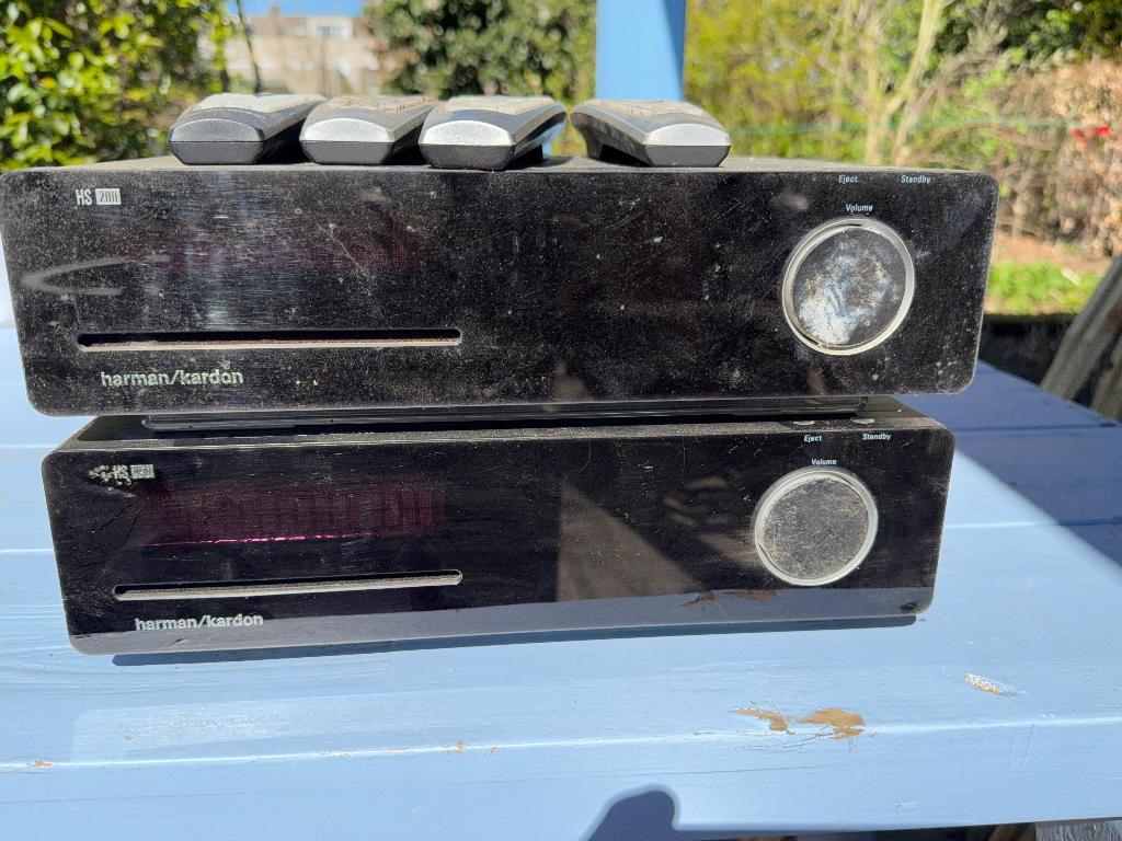 Harman Kardon tuner versterker, Audio, Tv en Foto, Versterkers en Receivers, 120 watt of meer, Ophalen, Overige merken, Gebruikt