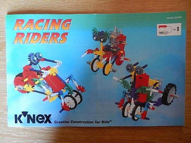 knex Racing riders, Kinderen en Baby's, Speelgoed | Bouwstenen, Ophalen of Verzenden, Zo goed als nieuw, K'nex