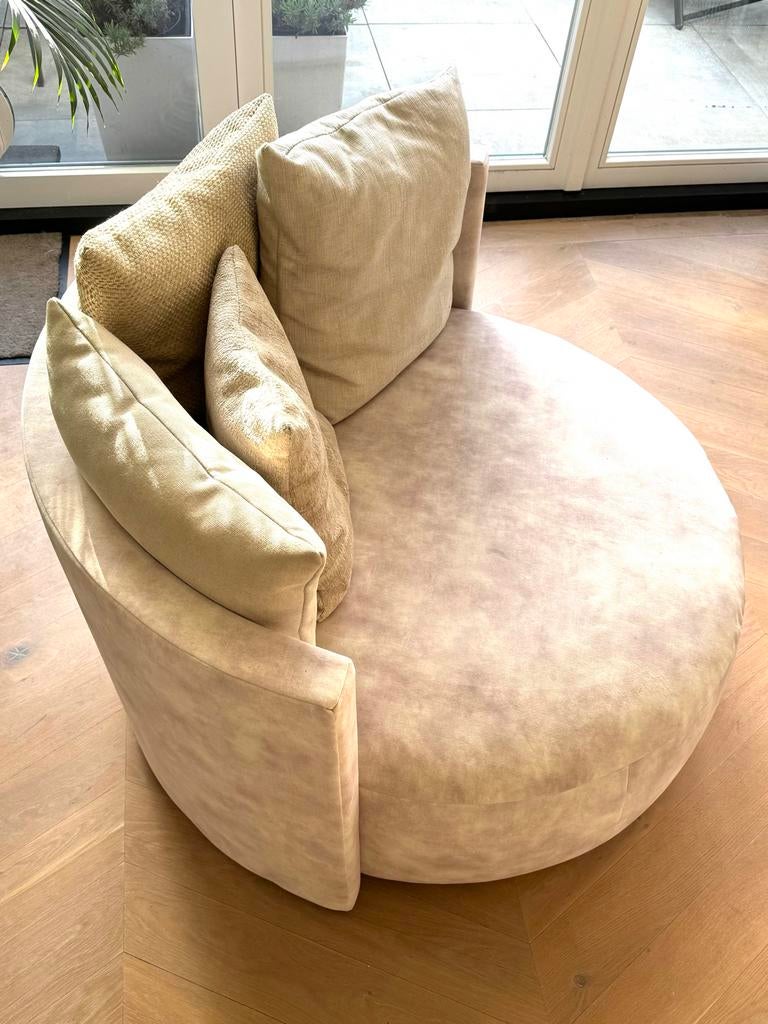 Draaiende fauteuil “Sphere” van Melchior Amstelveen, Ophalen, 75 tot 100 cm, Zo goed als nieuw, 100 tot 125 cm