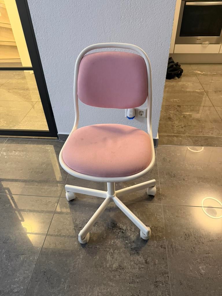 IKEA ÖRFJÄLL bureaustoel., Ophalen, Zo goed als nieuw, Zwart