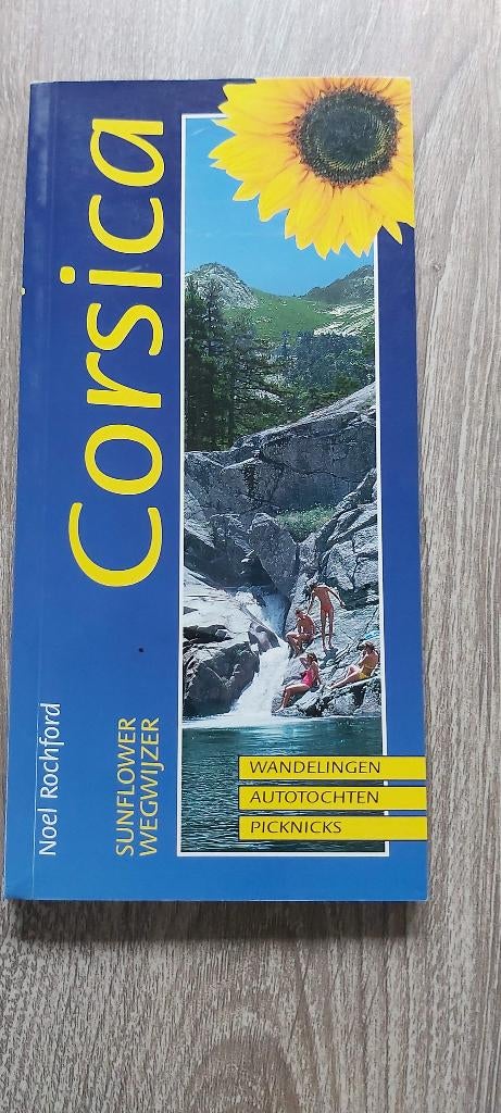 SUNFLOWER nederlands Wegwijzer voor Corsica, niet gebruikt, Overige merken, Sunflower, Europa, Ophalen of Verzenden