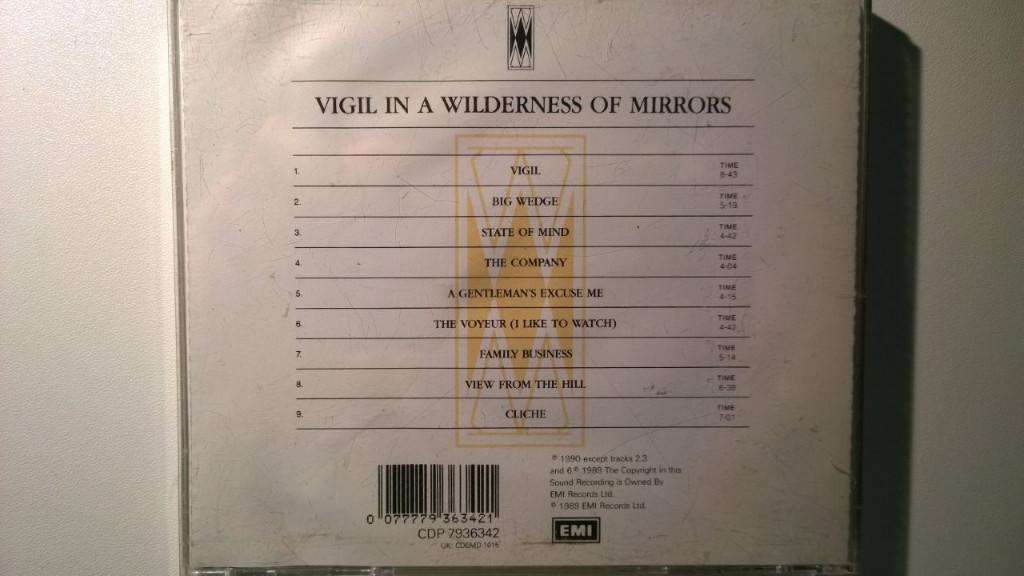Fish - Vigil In A Wilderness Of Mirrors, Ophalen of Verzenden, Zo goed als nieuw, Progressive
