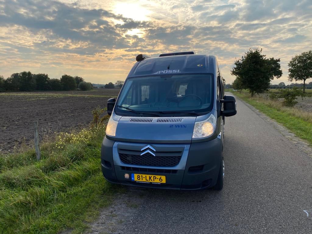 Citroen jumper camper Possl, Tot en met 2, Particulier, Half-integraal, Handgeschakeld