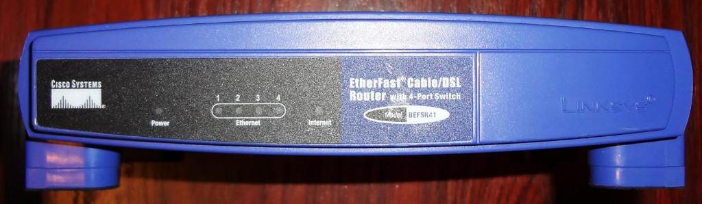 Te Koop : Goedwerkende LINKSYS BEFSR41 Router., Ophalen, Zo goed als nieuw, Router, Linksys by Cisco