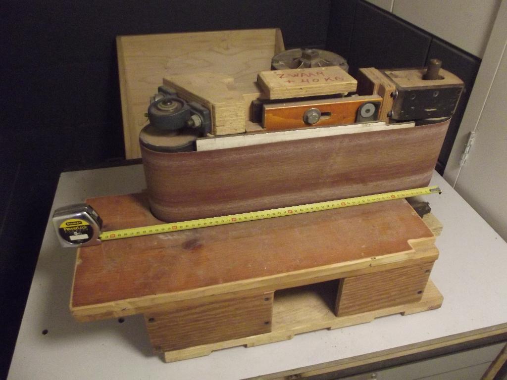 bandschuurmachine, Ophalen, Gebruikt, Minder dan 600 watt, Bandschuurmachine