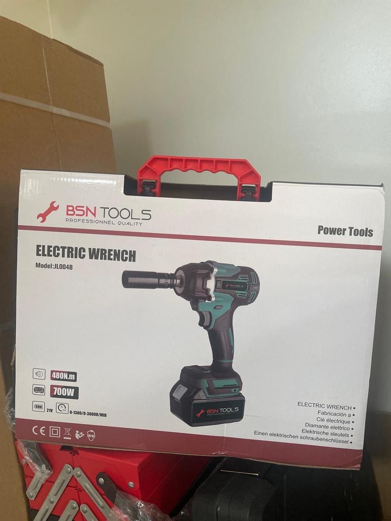 Nieuwe BSN Tools Elektrische Moerslagtol 700W met Accu, Ophalen of Verzenden, Nieuw, 600 watt of meer, Overige typen