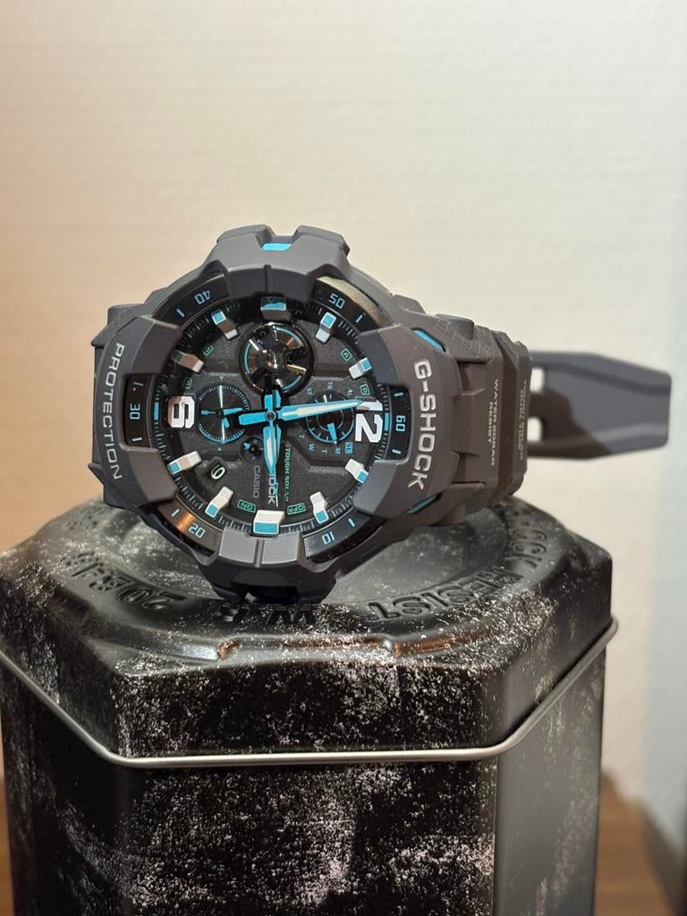 G-shock Gravitymaster GR-B300-8A2ER Tough Solar, Casio, Kunststof, Polshorloge, Kunststof