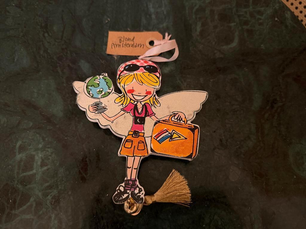 Blond Amsterdam kersthanger, Ophalen of Verzenden, Zo goed als nieuw