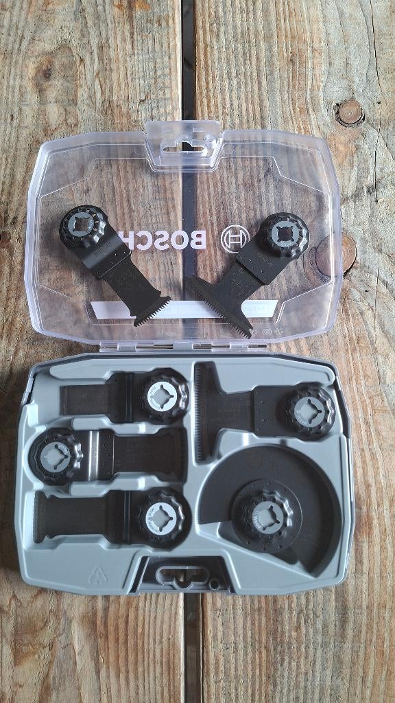 7x Bosch Multi tool zaagjes Star lock aansluiting. NIEUW!, ,, Nieuw, Ophalen of Verzenden, ,