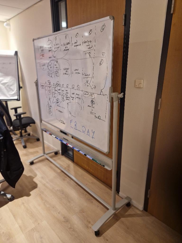 Kantoormeubilair, Huis en Inrichting, Bureaus, Ophalen, Gebruikt, In hoogte verstelbaar, Spaanplaat of MDF