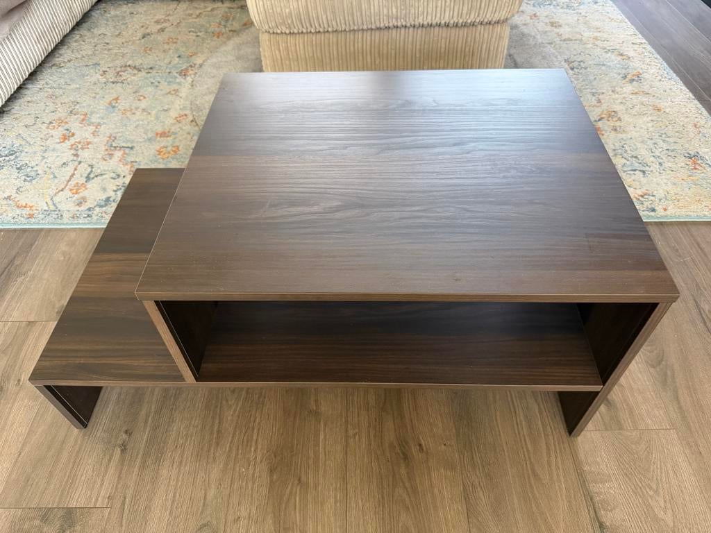 IKEA HOLMERUD salontafel donkerbruin, Huis en Inrichting, Tafels | Salontafels, Ophalen, Gebruikt, 100 tot 150 cm, 50 tot 100 cm