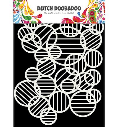 Mask Art -Dutch Doobadoo – Circle Lines 470.715.132, Hobby en Vrije tijd, Kaarten | Zelf maken, Ophalen of Verzenden, Nieuw, Overige thema's