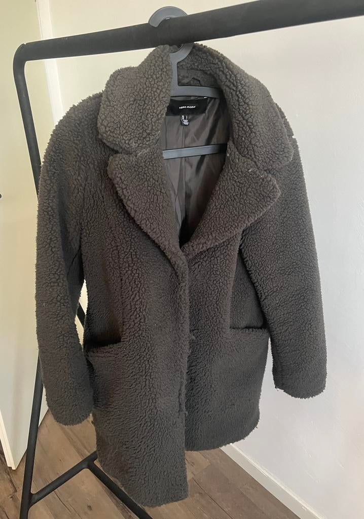 Vero moda teddyjas groen - maat L, Vero Moda, Maat 42/44 (L), Ophalen of Verzenden, Zo goed als nieuw