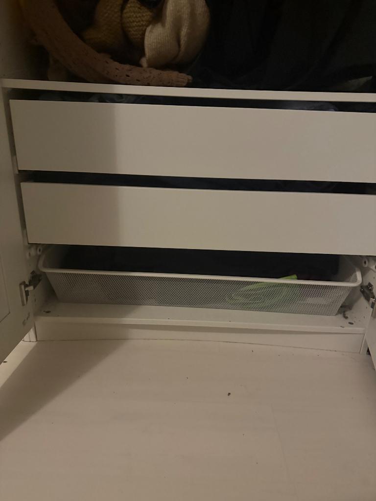 IKEA kledingkast 200 cm – incl. accessoires  gedemonteerd, Gebruikt, 200 cm of meer, 200 cm of meer, Ikea modern