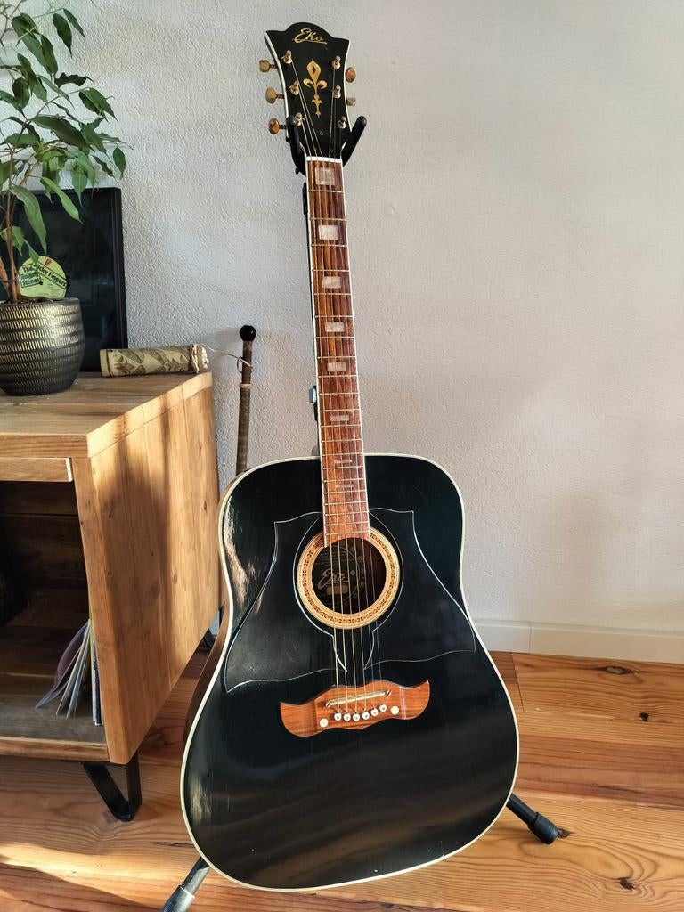 Eko E85 akoestische gitaar 70s, Ophalen of Verzenden, Gebruikt, Western- of Steelstringgitaar