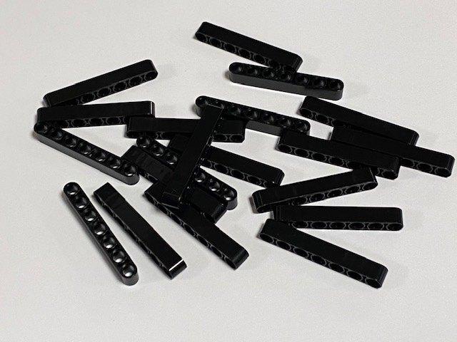 Partij 20x nieuwe dikke Lego 1x7 liftarms in diverse kleuren, Ophalen of Verzenden, Nieuw, Losse stenen, Lego