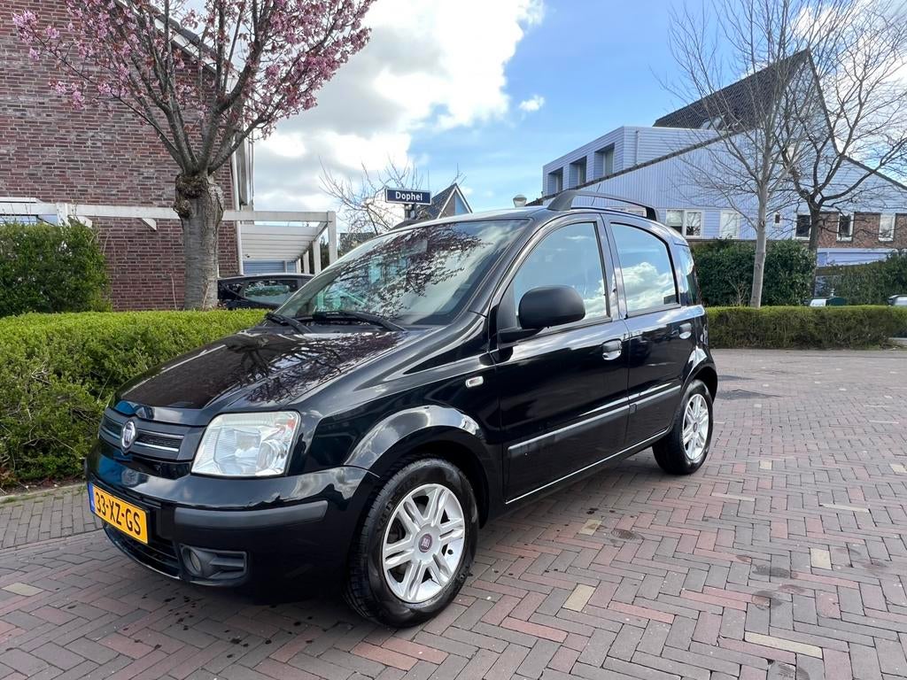 Fiat Panda 1.2 Dualogic Automaat | Airco | Cruise | PDC, Auto's, Voorwielaandrijving, 840 kg, Zwart, Origineel Nederlands