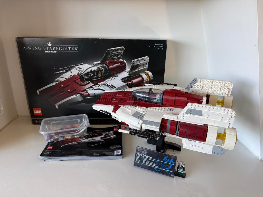 Lego Star Wars 75275 A-wing Starfighter UCS, Star Wars, Lego, Ophalen of Verzenden, Zo goed als nieuw