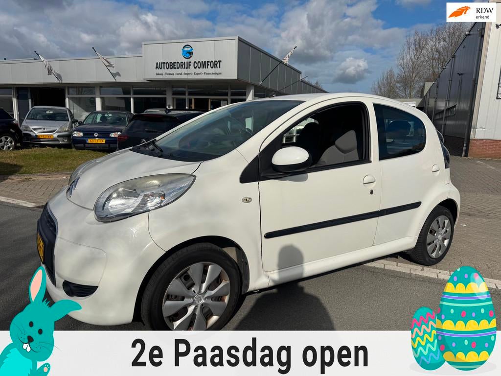 Citroen C1 1.0-12V Exclusive, Voorwielaandrijving, Euro 5, Stof, Gebruikt