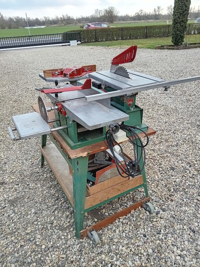 Combinatie machine Kity K5 schaaf- vandiktebank, zaag, frees, Ophalen, Gebruikt, Kity, 70 mm of meer