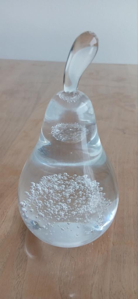 Presse papier peer van Royal Leerdam glas, Ophalen of Verzenden