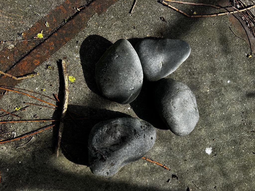 sierstenen, Tuin en Terras, Grind, Keien en Split, Ophalen, Overige materialen, Zwart, Nieuw