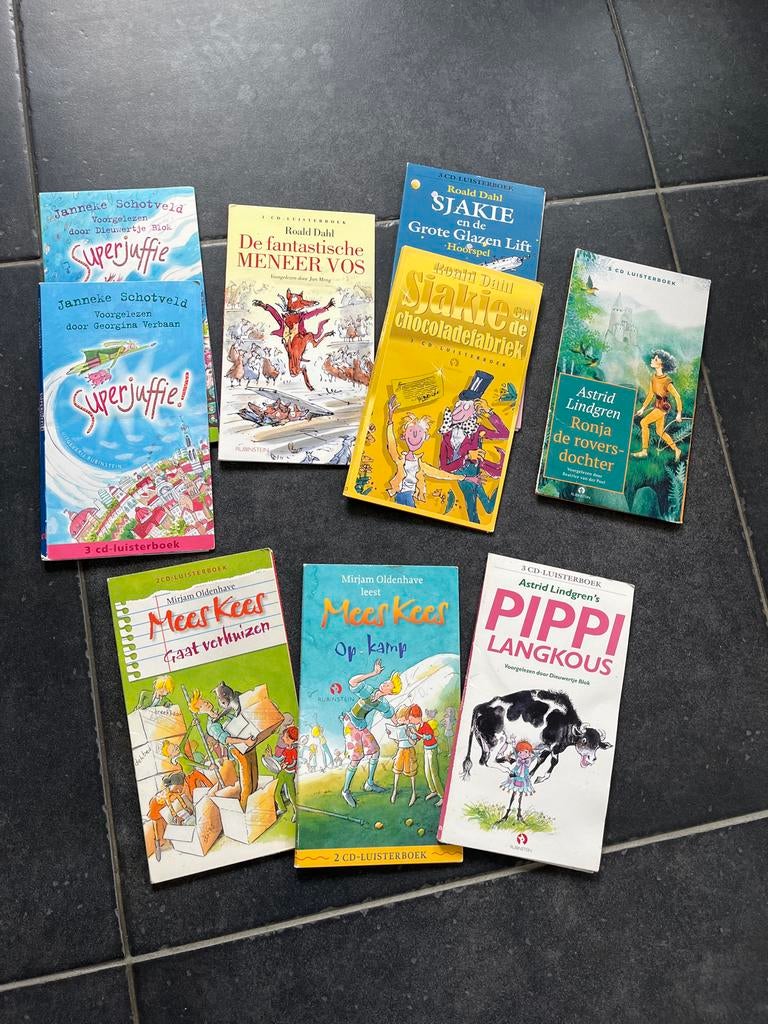 Diverse luisterboeken op CD: Roald Dahl, Astrid Lindgren, Su, Boeken, Luisterboeken, Ophalen, Cd, Kind