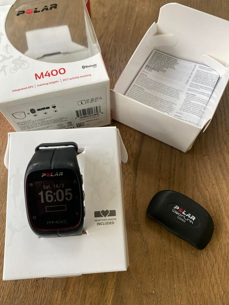 PolarM400, Ophalen of Verzenden, Gebruikt, Zwart, Android