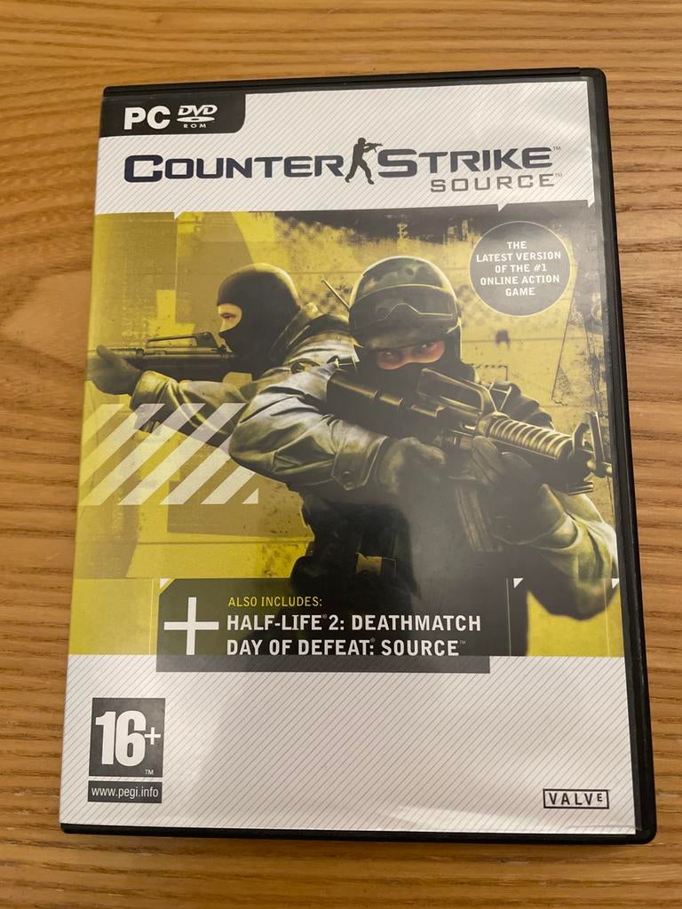 Counter-Strike Source PC DVD-ROM, Spelcomputers en Games, Online, Gebruikt, Shooter, Ophalen of Verzenden
