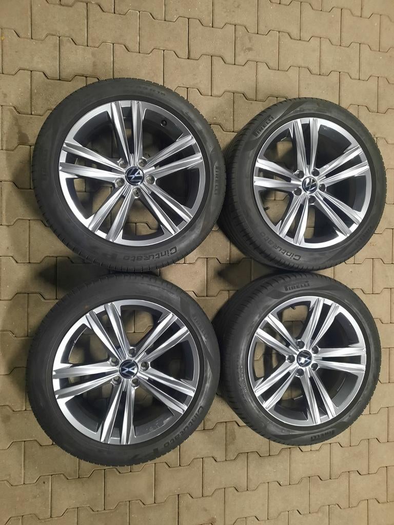 18 inch velgen 5×112 ORIGINELE VW ARTEON PASSAT B8 ZOMERSET, 18 inch, Banden en Velgen, Ophalen of Verzenden, Personenwagen