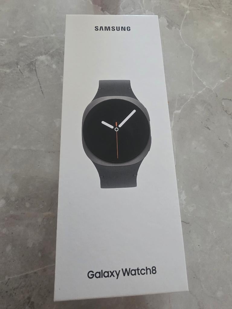 Samsung galaxy watch 8, Ophalen, Zwart, Nieuw, Samsung ⌚️