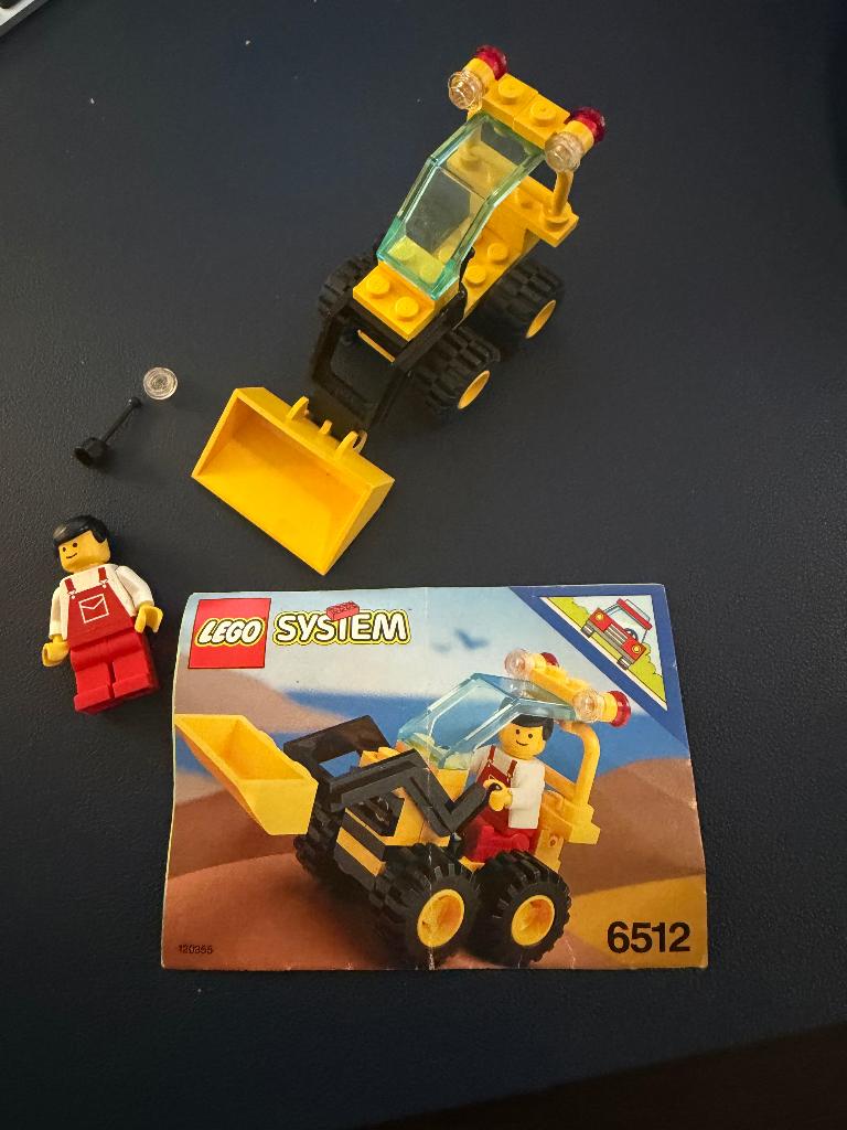 Lego 6512 Landscape Loader, Ophalen of Verzenden, Gebruikt, Complete set, Lego