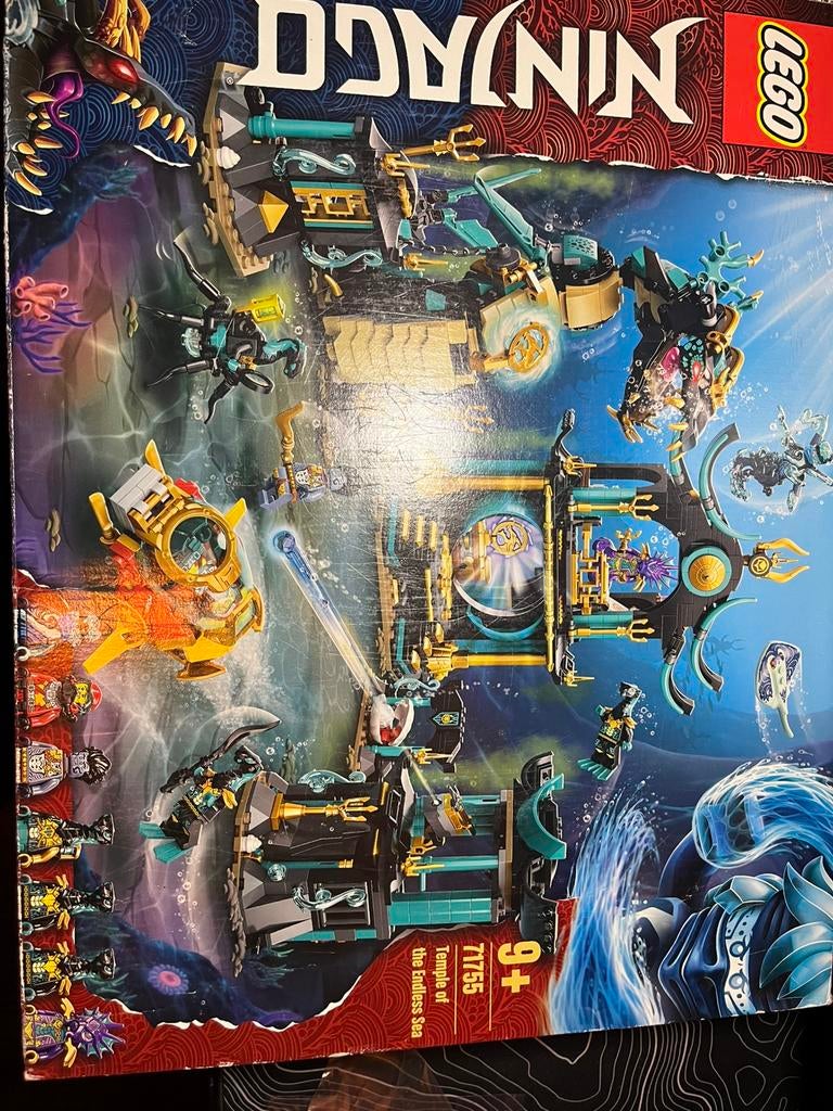 Lego ninjago temple off the endless sea : ), Ophalen of Verzenden, Zo goed als nieuw, Complete set, Lego