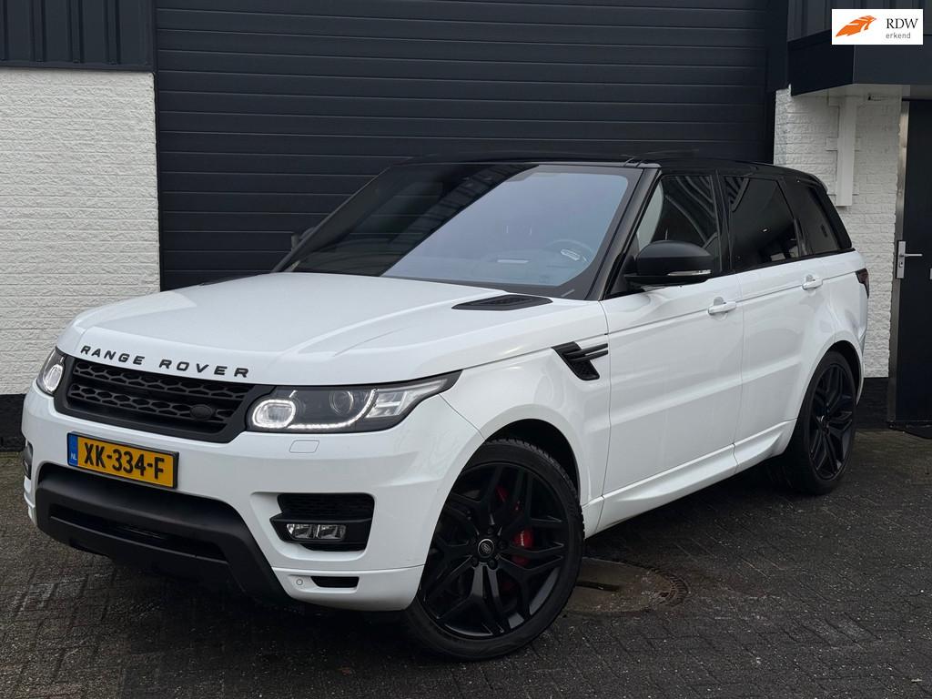 Land Rover Range Rover Sport 3.0 SDV6 Autobiography Dynamic, Auto's, Land Rover, Gebruikt, 2993 cc, 2102 kg, Wit