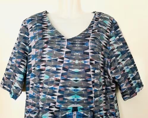 Lavand jurk maat 42/44 [v], Kleding | Dames, Overige kleuren, Maat 42/44 (L), Ophalen of Verzenden, Zo goed als nieuw