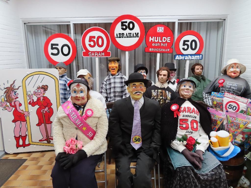 Sarah of Abraham pop naar keuze levensgroot netjes gekleed., Ophalen, Nieuw, Abraham of Sarah