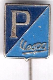 P VESPA zilverkleurig bromfietsen scooters speldje ( G_152a), Verzenden, Zo goed als nieuw, Transport, Speldje of Pin