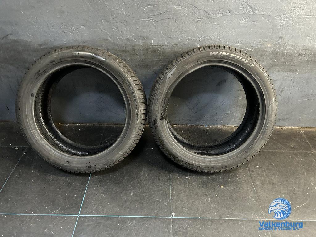 8mm! Winterbanden 255/45R20 Pirelli Scorpion Winter 2, Gebruikt, 255 mm, -, -