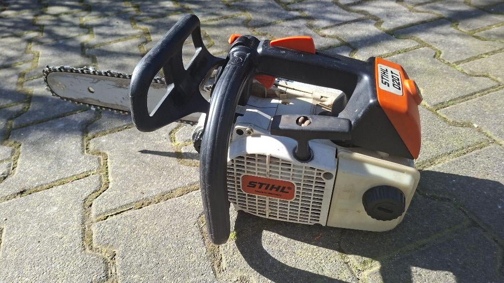 Stihl 020T Tophandle kettingzaag motorzaag one handle, Stihl, Gebruikt, ., Overige soorten