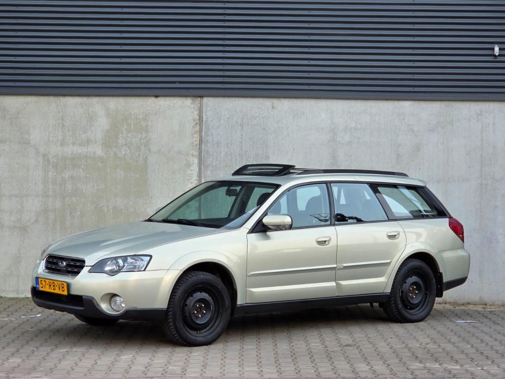 Subaru Outback 2.5i AUTOMAAT AWD SCHUIF/KANTELDAK APK 02'27!, Auto's, Subaru, Automaat, 1415 kg, Elektrische ramen, Outback
