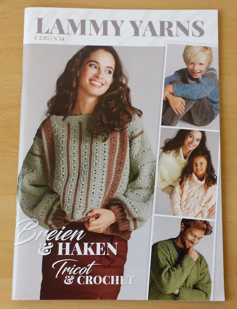 Lammy Yarns Patronenboek nr. 54, Hobby en Vrije tijd, Breien en Haken, Gebruikt, Breien of Haken, Ophalen of Verzenden, Lammy