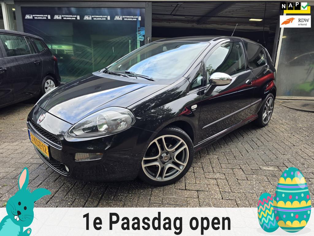 Fiat Punto Evo 0.9 TwinAir Sport | 2E EIGENAAR | 12MND GARAN, Voorwielaandrijving, Euro 5, Zwart, Origineel Nederlands