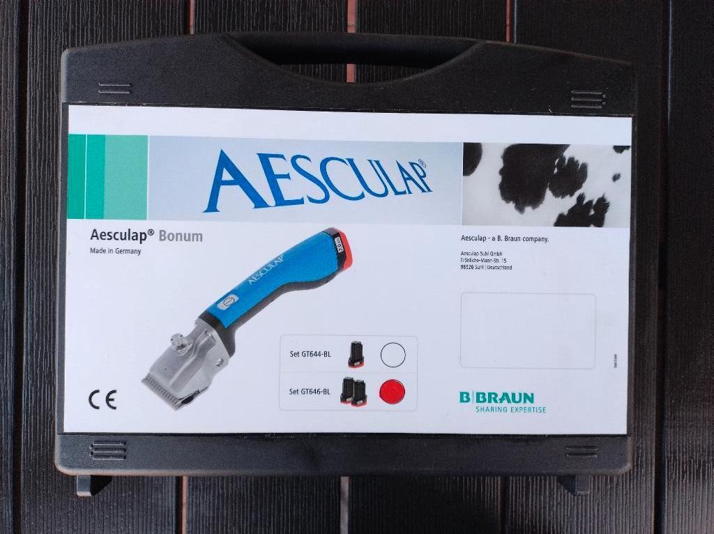 Aesculap Bonum accu scheermachine met 3 accu's, Aesculap, Ophalen of Verzenden, Zo goed als nieuw, XXXXXX