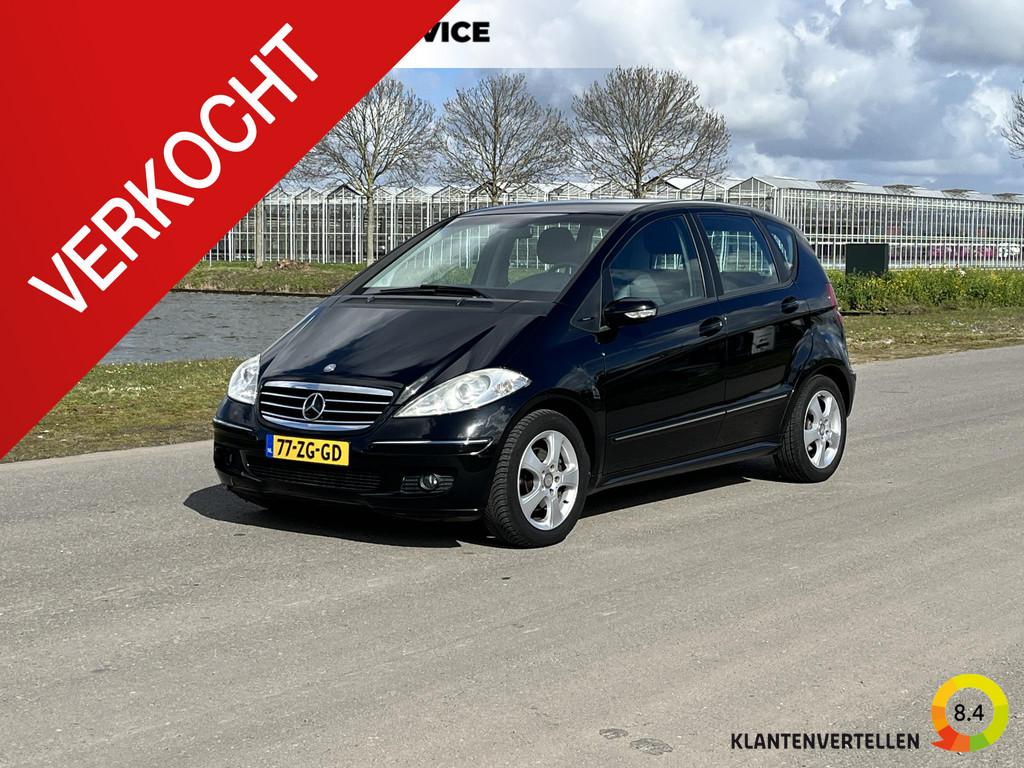Mercedes-Benz A-klasse 170 Avantgarde Automaat, airco, pdc,, Gebruikt, Zwart, 4 cilinders, 116 pk