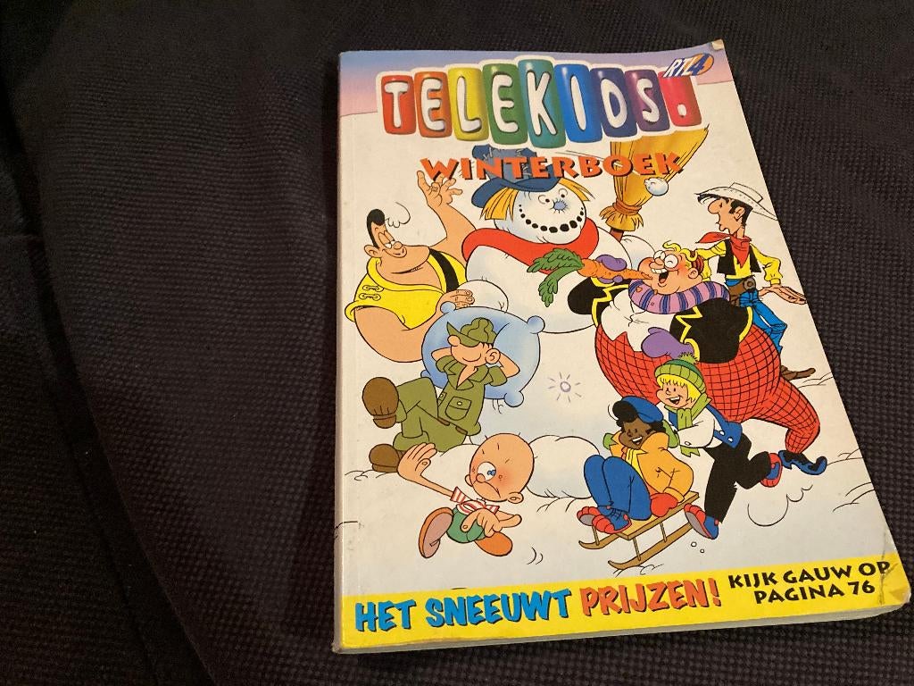 ☃️ Telekids Winterboek, Eén stripboek, Ophalen of Verzenden, Gelezen