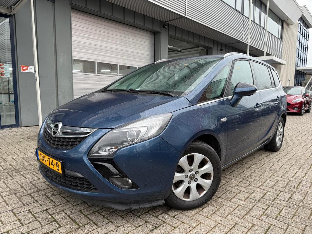 Opel Zafira 1.4 Benzine | Trekhaak | 7 zitplaatsen | Hoge in, Gebruikt, 4 cilinders, 7 stoelen, Bedrijf