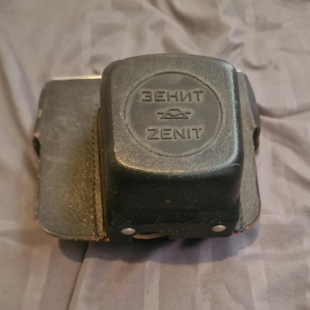 Vintage camera hoes/beschermer van Zenit te koop!, Ophalen of Verzenden