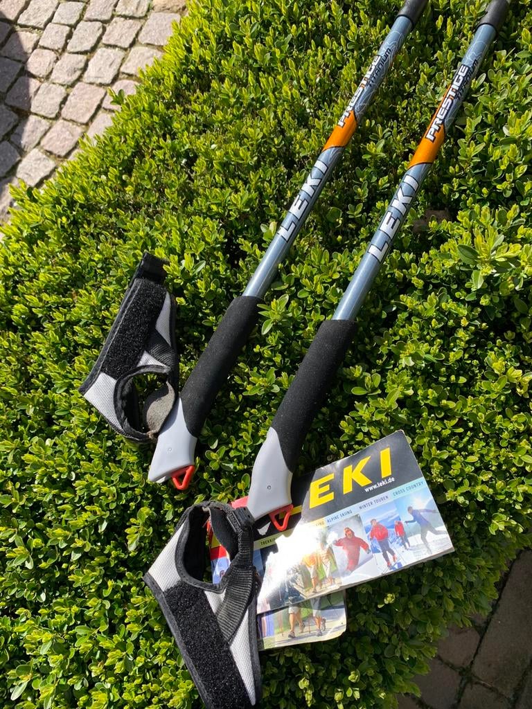 Leki Prestige Nordic Walking verstelbaar. (1,00-1,30 m.), Ophalen of Verzenden, Zo goed als nieuw