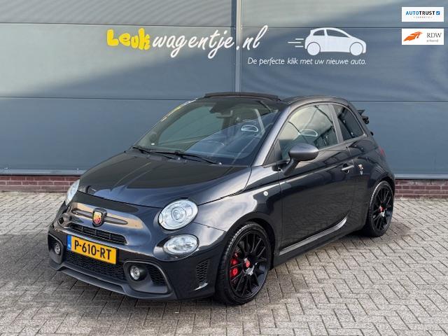 Fiat 500 C 1.4 T-Jet Abarth Competizione Aut. 70 Anniversary, Auto's, 15 km/l, 4 cilinders, Cabriolet, 4 stoelen