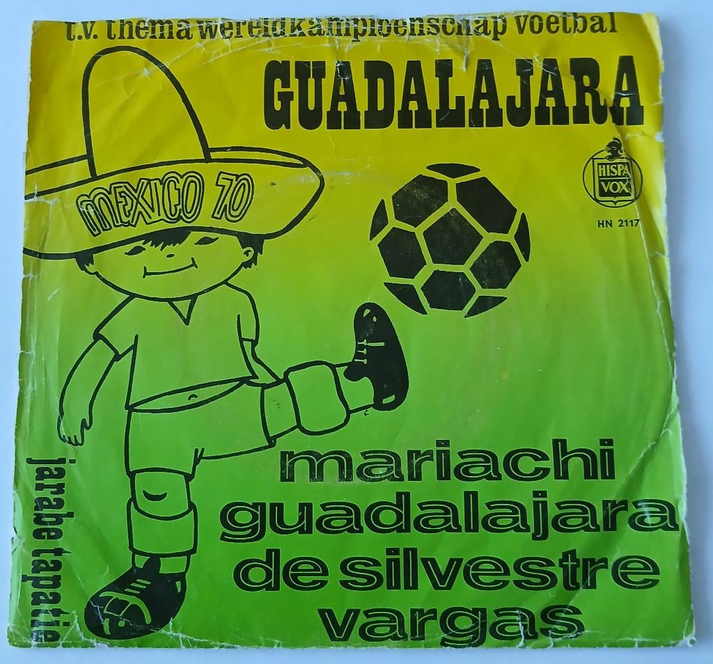 Mariachi Guadalajara de Silvestre Vargas - Guadalajara, Ophalen of Verzenden, Gebruikt, Pop, Single